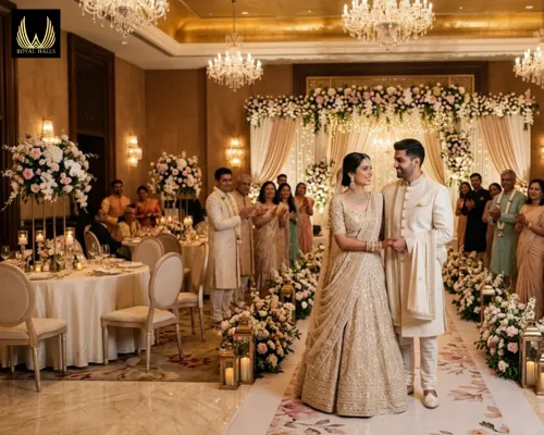 Memorable Wedding Reception Celebration at a Mumbai Venue
